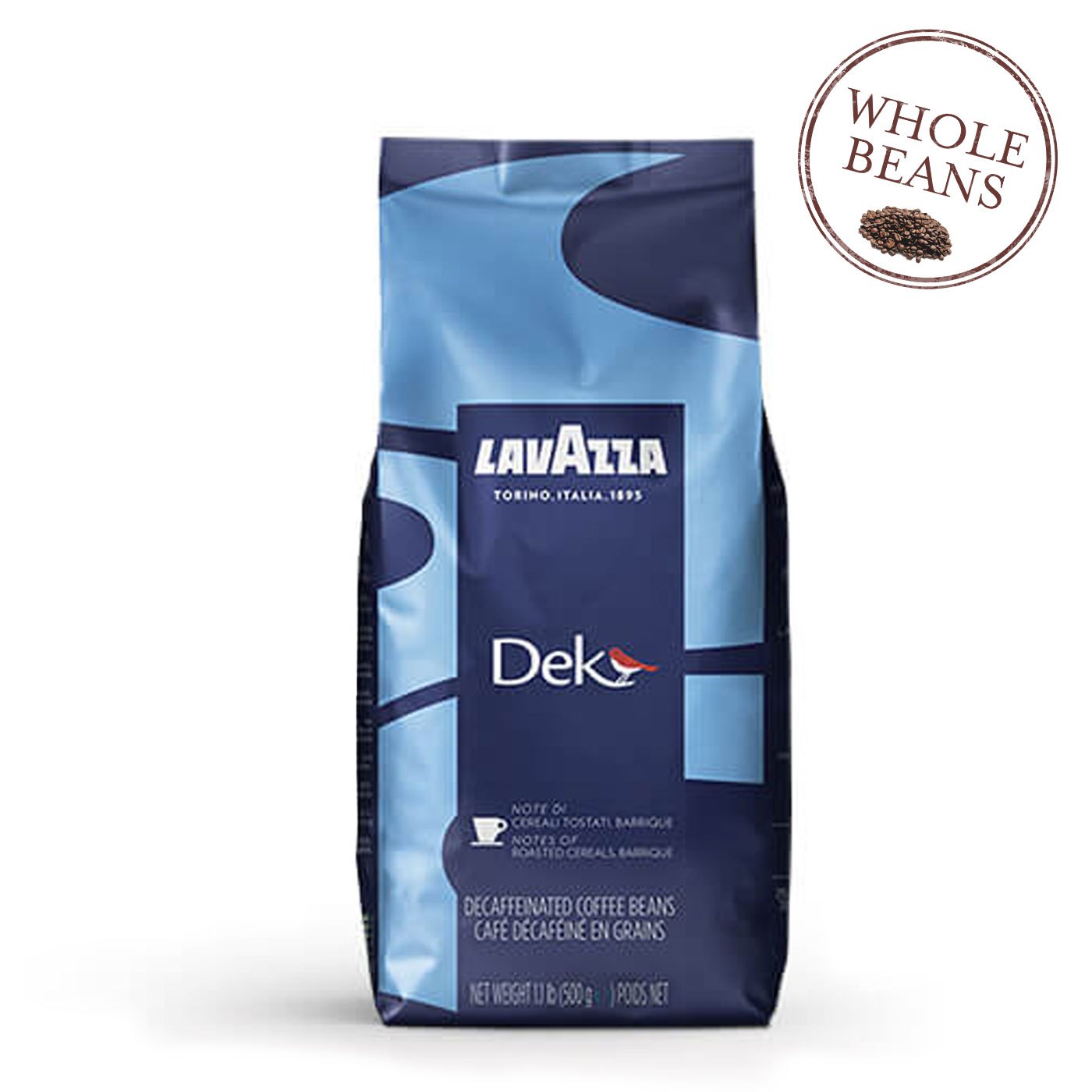 Café Dek Descafeinado Grãos Inteiros Lavazza 500 g