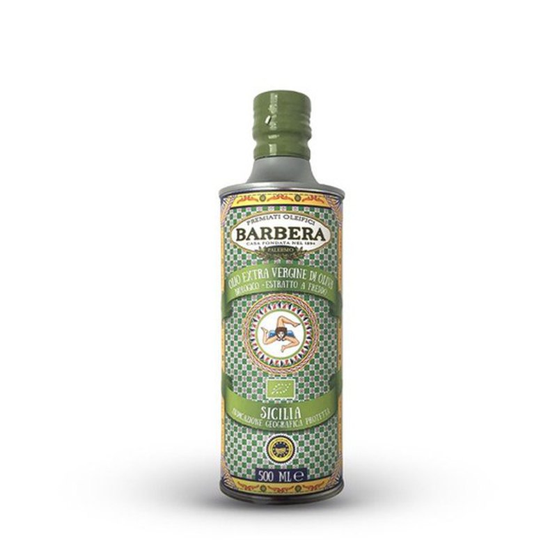 Azeite Extra Virgem Orgânico Sicília IGP Oleifici Barbera 500 ml