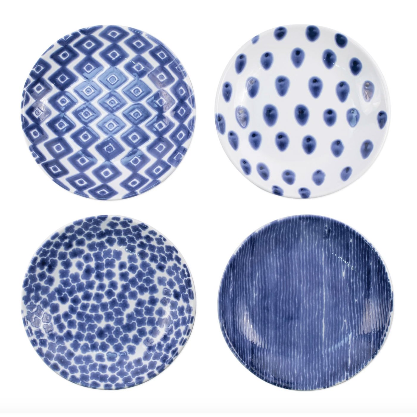 Kit Tigelas Pasta Santorini Vietri 4 peças