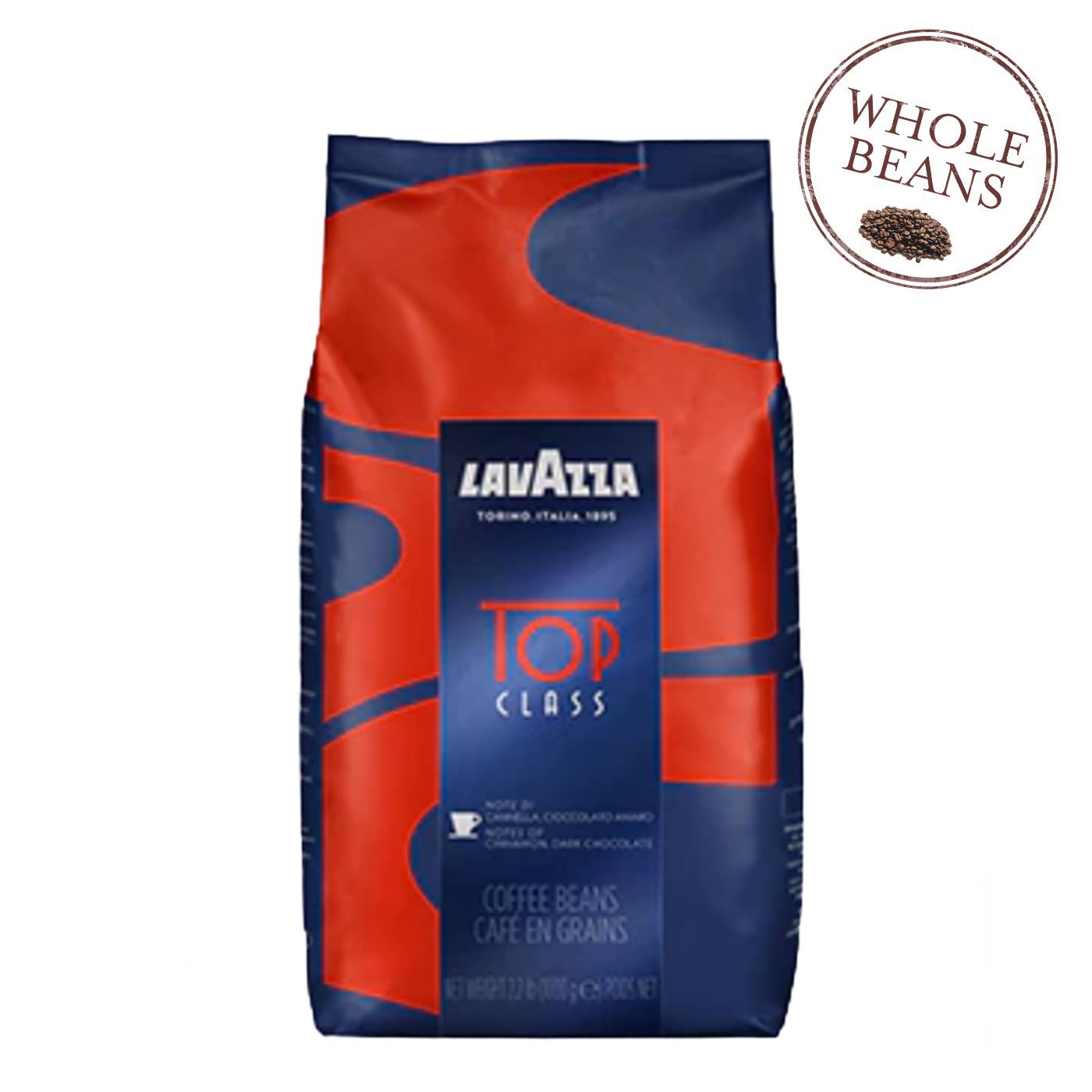 Café Top Class Espresso Grãos Inteiros Lavazza 1 kg