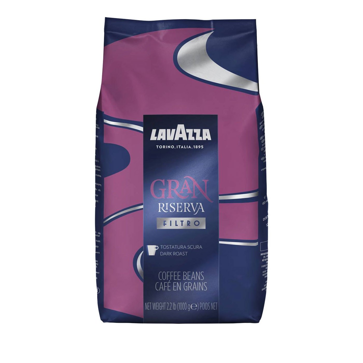 Gran Riserva Filtro Lavazza Café em Grãos 1 kg